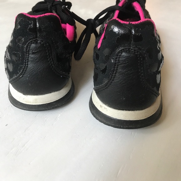 Nike Shoes Nike Black Pink Leopard Print Running Sneakers Poshmark