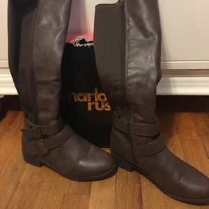 Brown boots still in good condition