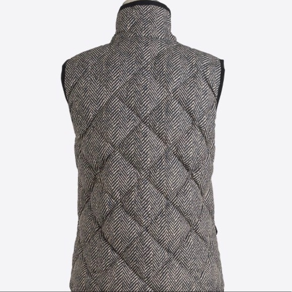 J crew quilted vest herringbone - Picture 3 of 3