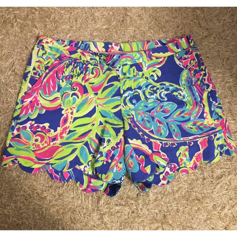 NWOT Lilly Pulitzer Buttercup Shorts Size 0