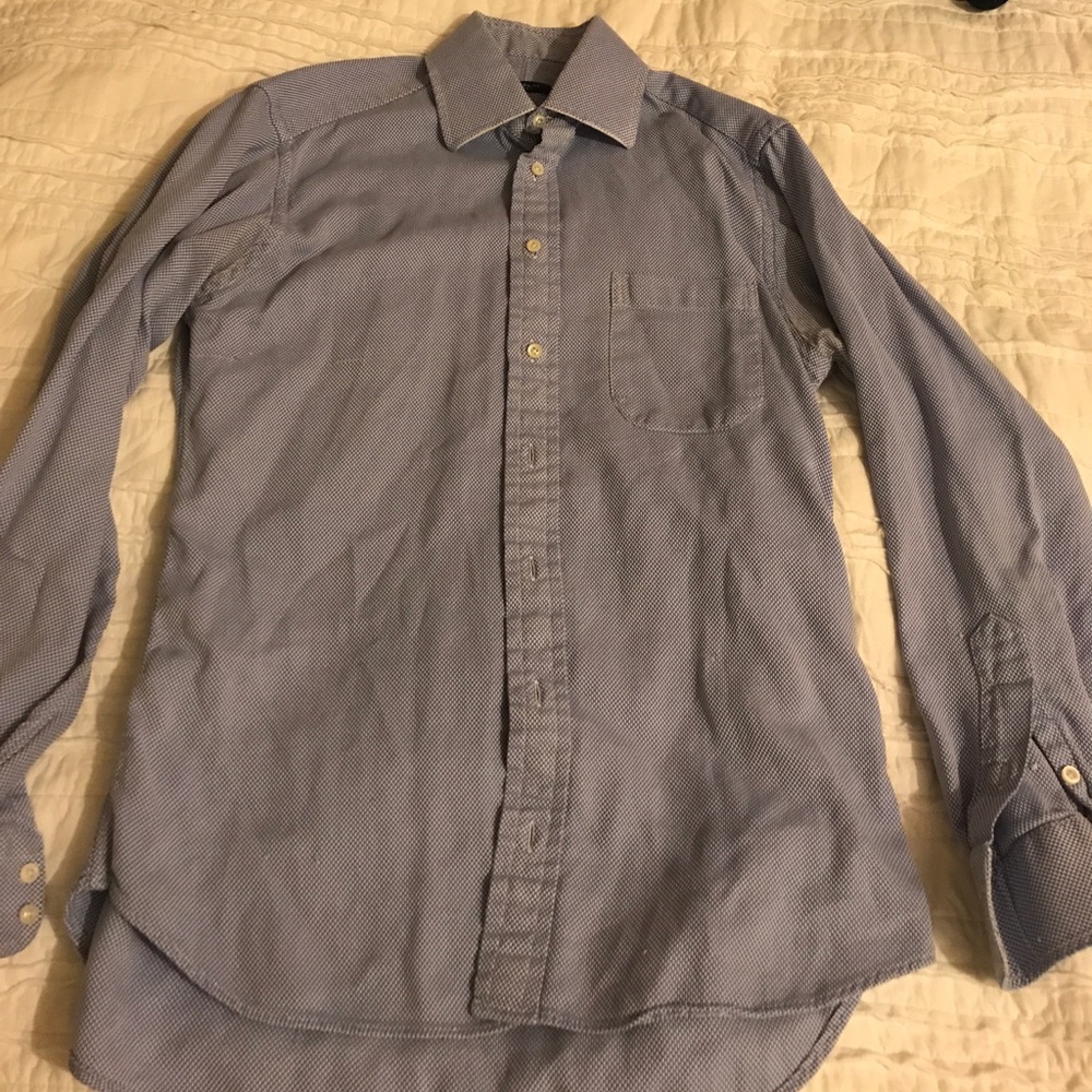 Men's Burberry button down shirt