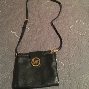 Michaels Kors black cross body purse