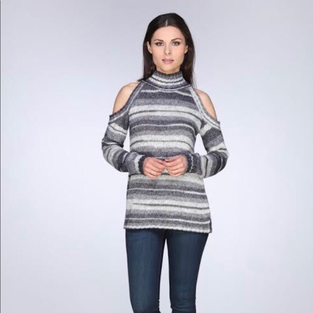 Cold Shoulder Sweater