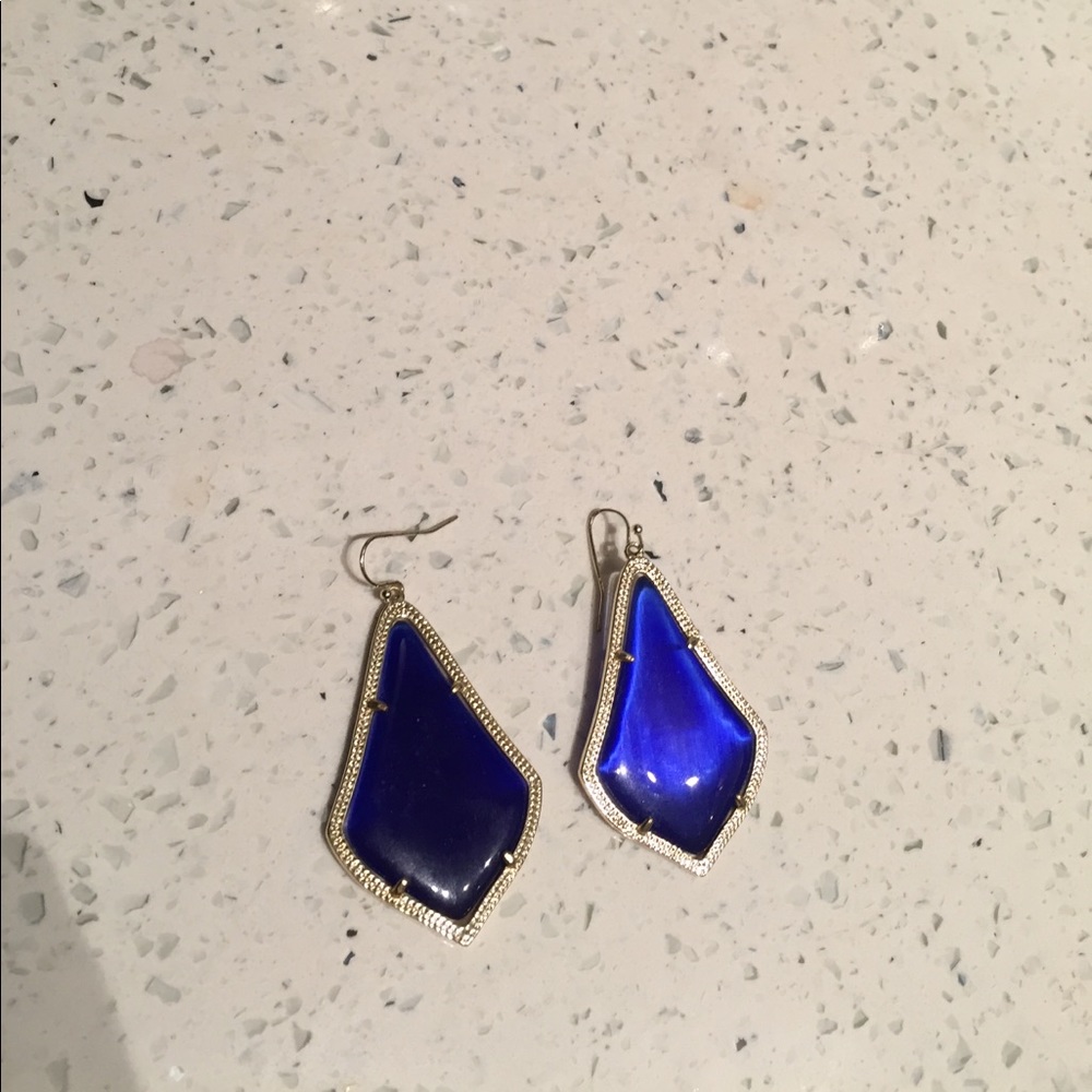 Kendra Scott blue earrings
