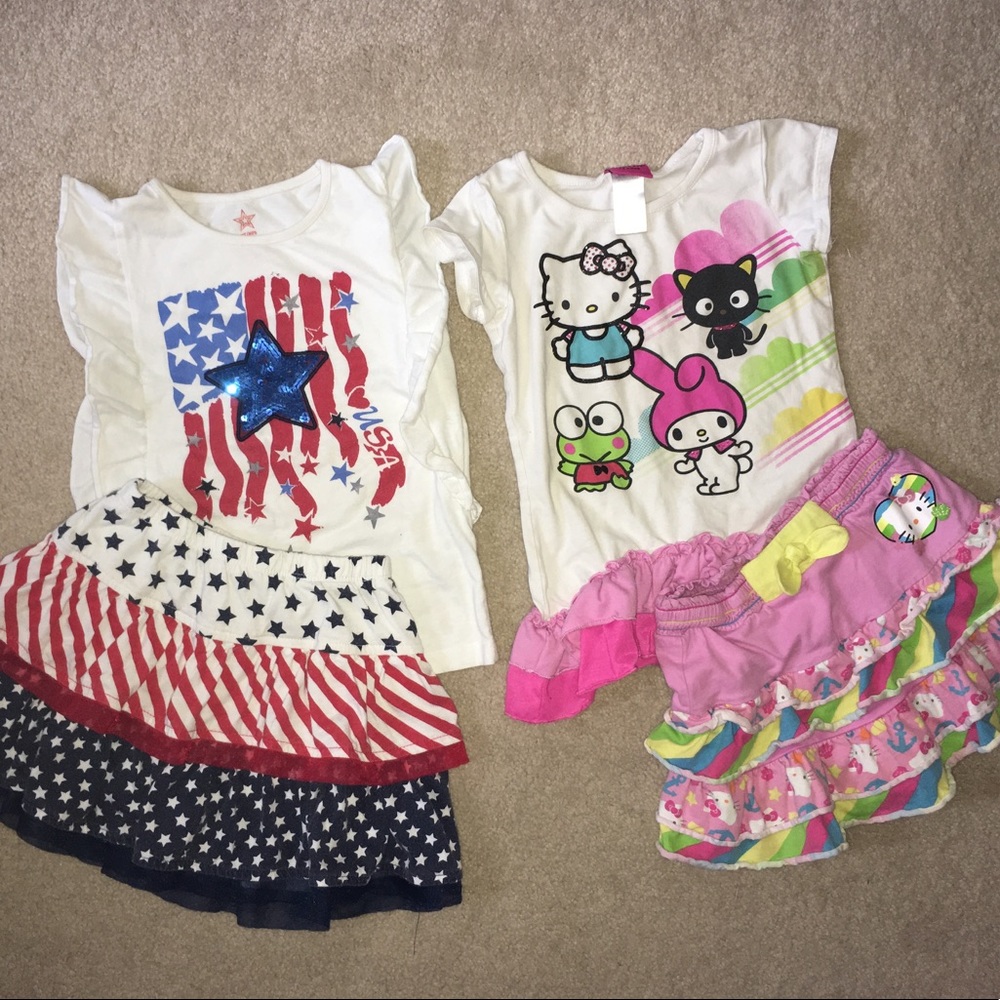 Skort & Shirt Sets (2)