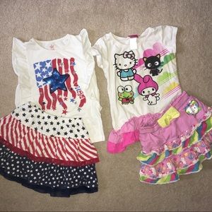 Skort & Shirt Sets (2)