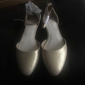 Gap Ankle Strap Dorsey Flats Sz8