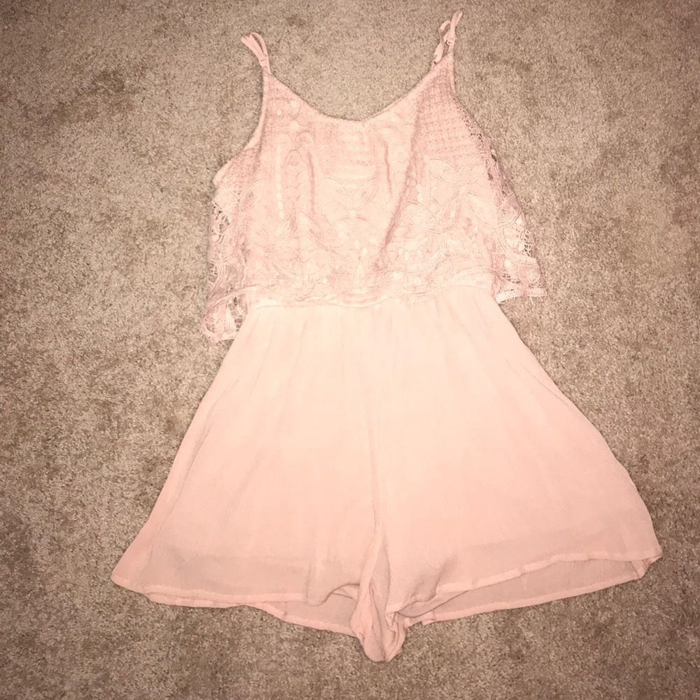 Light pink romper