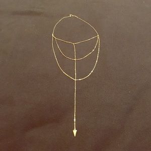Long Gold necklace