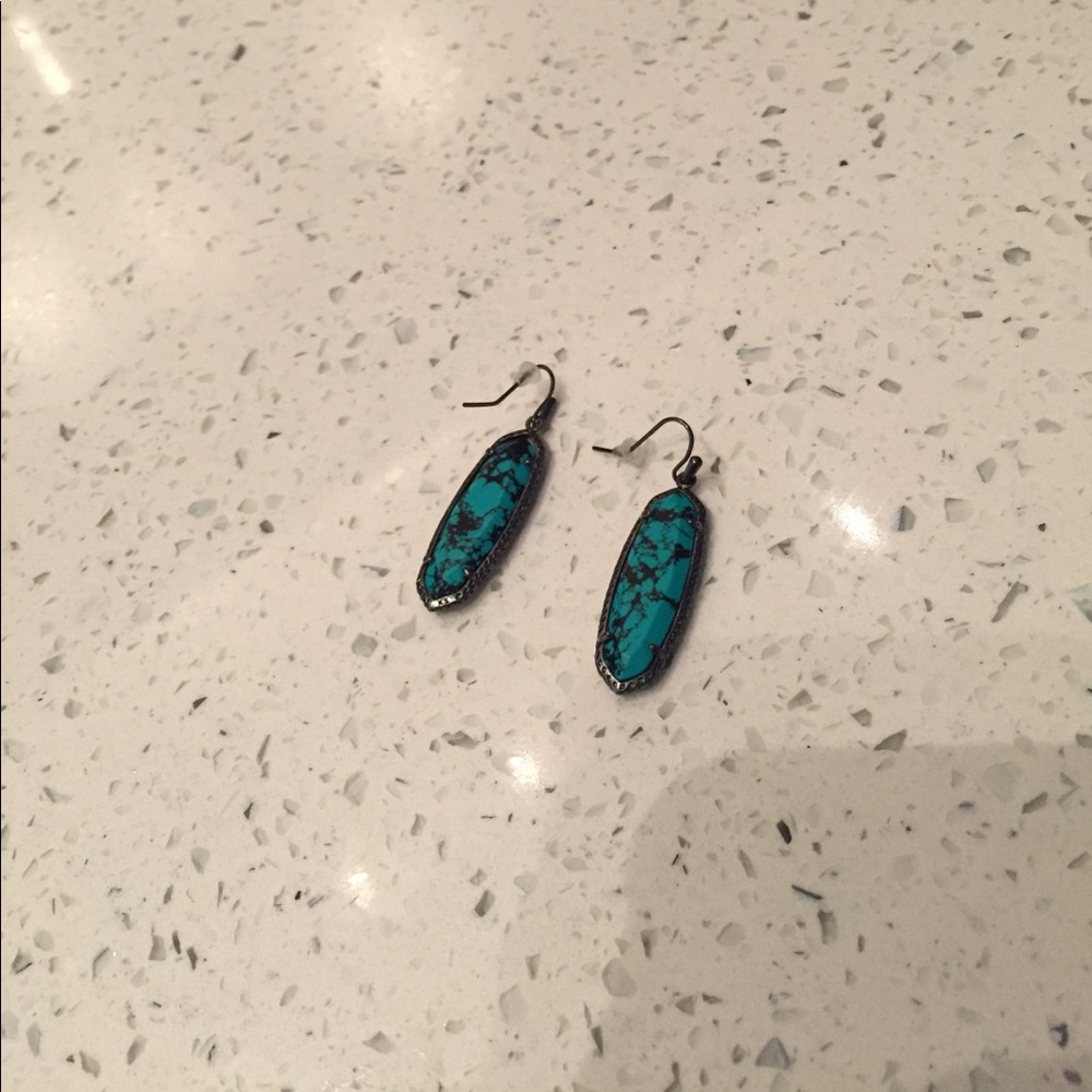 Kendra Scott turquoise earrings