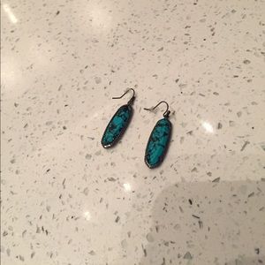 Kendra Scott turquoise earrings