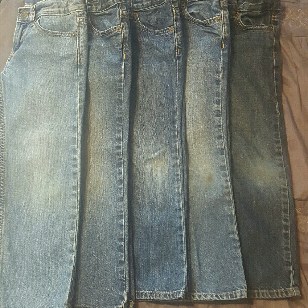 Lot Boys Blue Jeans
