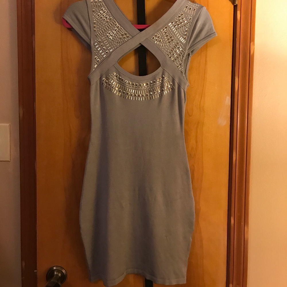 Grey Bebe dress size small