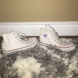 white high top converse