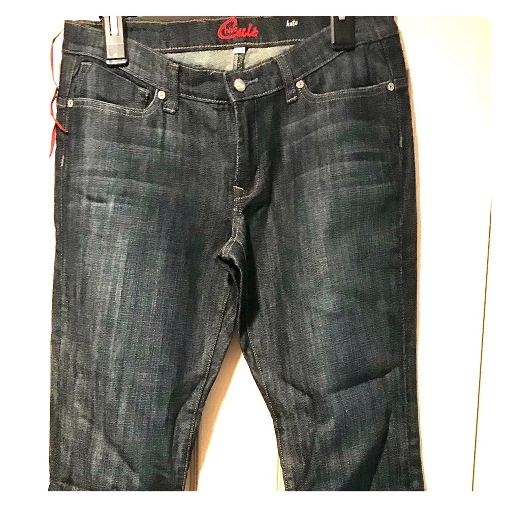 Beautiful finished Dark blue denim