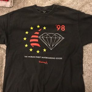 Diamond supply co black t-shirt