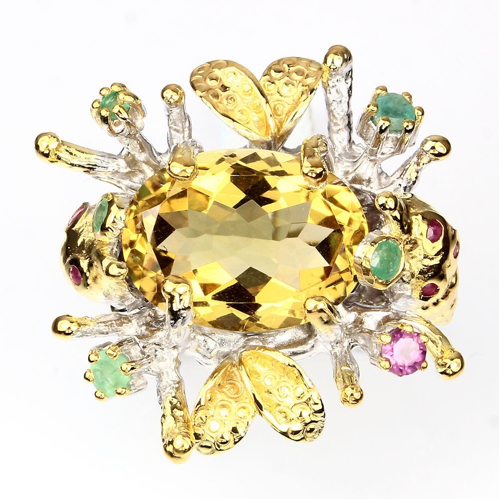 Handcrafted .925 Sterling Silver Ring.