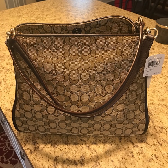 Coach Signature Phoebe Series Handbag - Picture 1 of 5