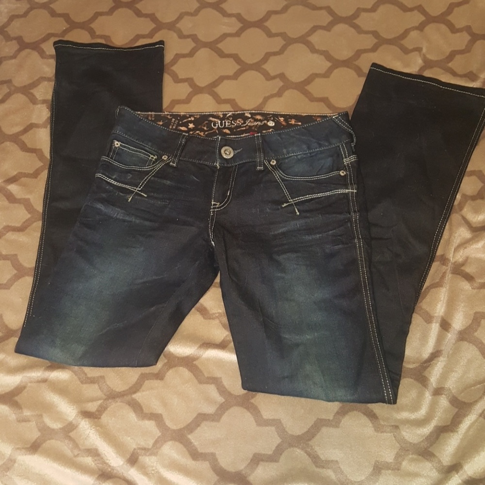 Womens stretch boot cut jeans