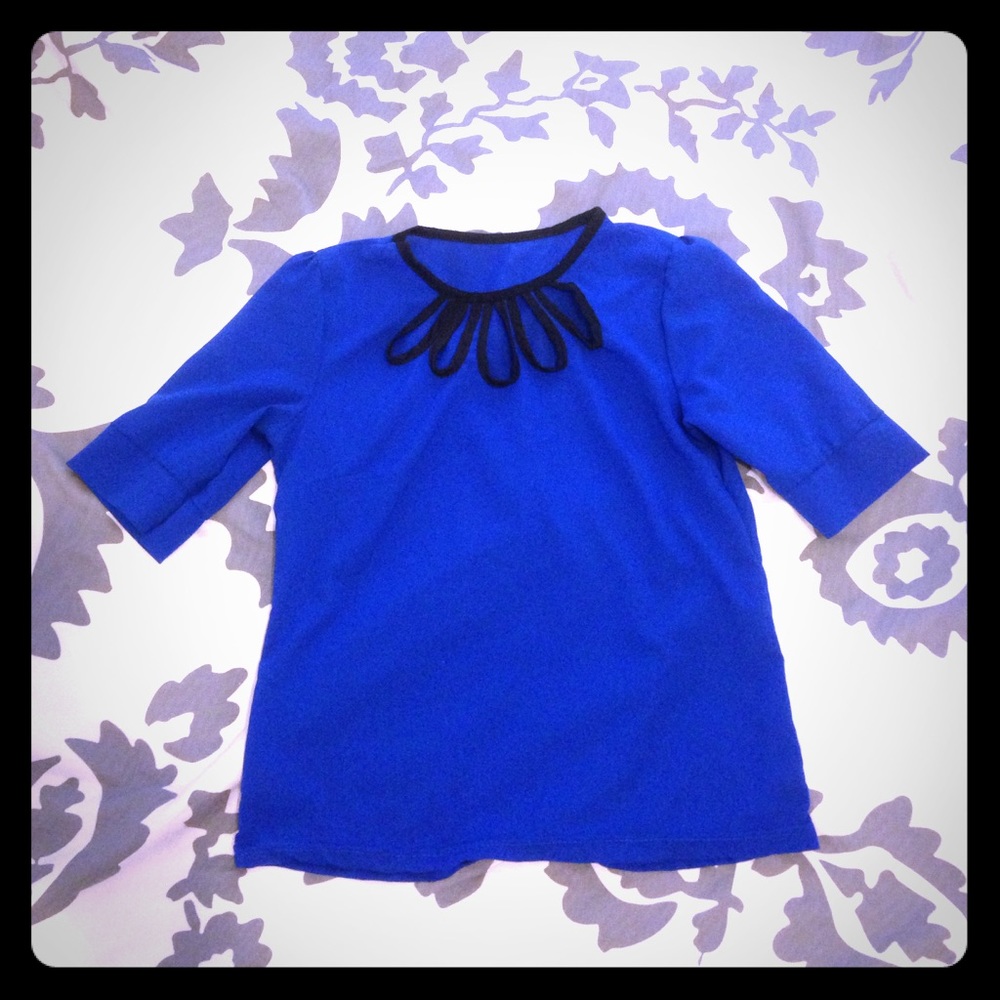 Royal Blue Shirt
