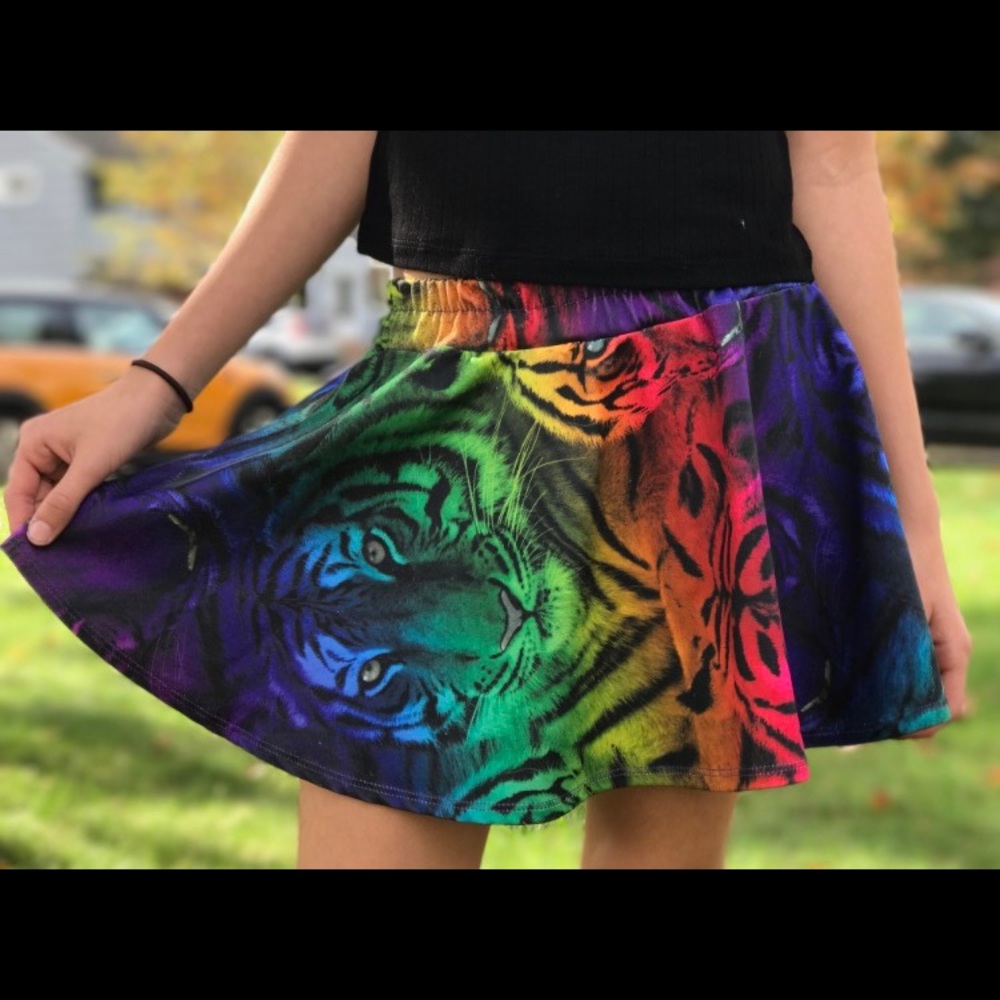 Zara Terez tiger print skirt