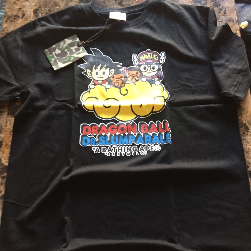 Bathing Ape Dragon Ball Shirt
