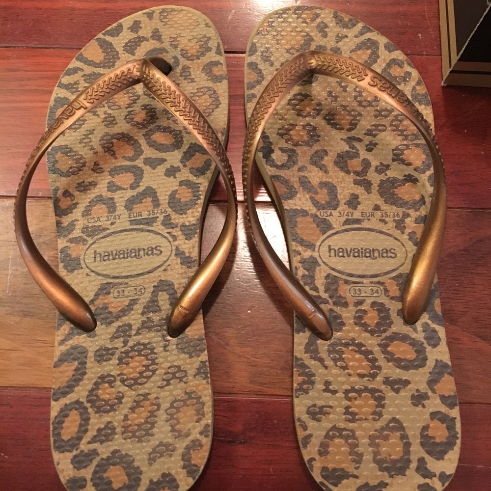 Havaianas girls size 3/4