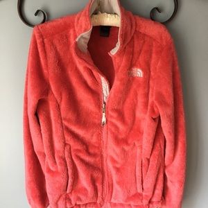 Pink North Faace Fleece jacket