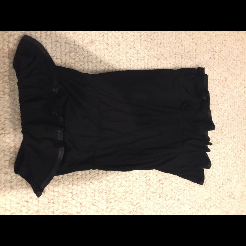 black dress