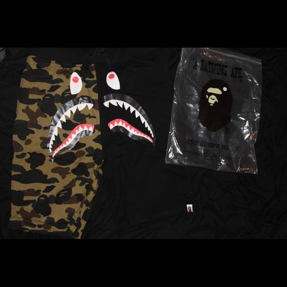 Bape Shorts and Mask BUNDLE