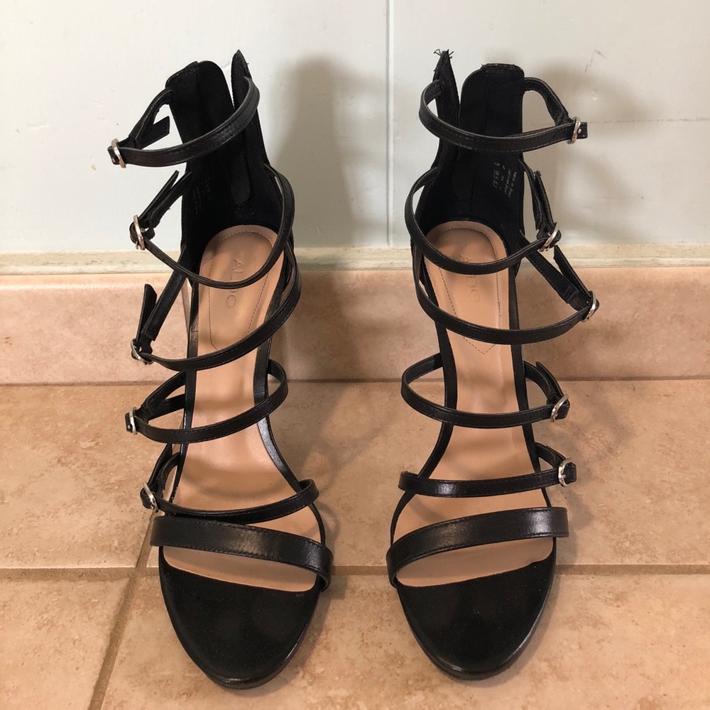 Aldo strappy heels