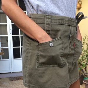 90s Levi's mini skirt