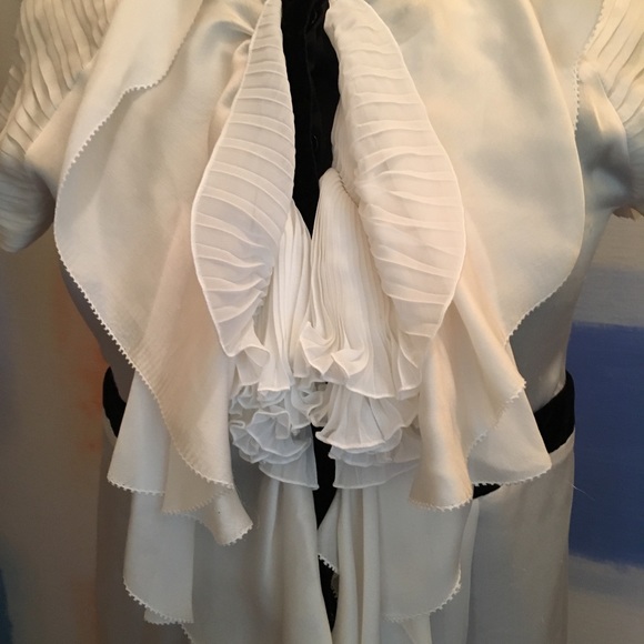 Silk Ruffles Top - Picture 2 of 8