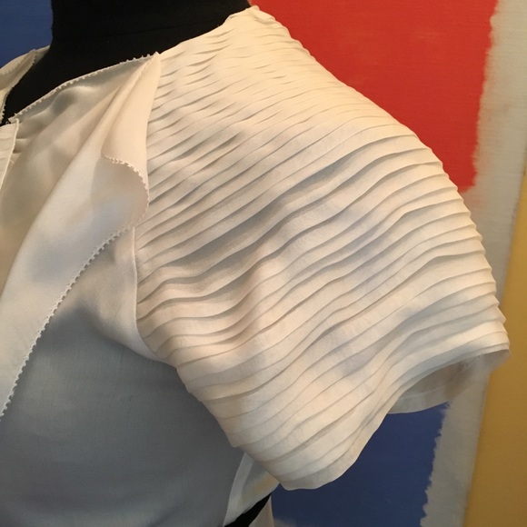 Silk Ruffles Top - Picture 3 of 8