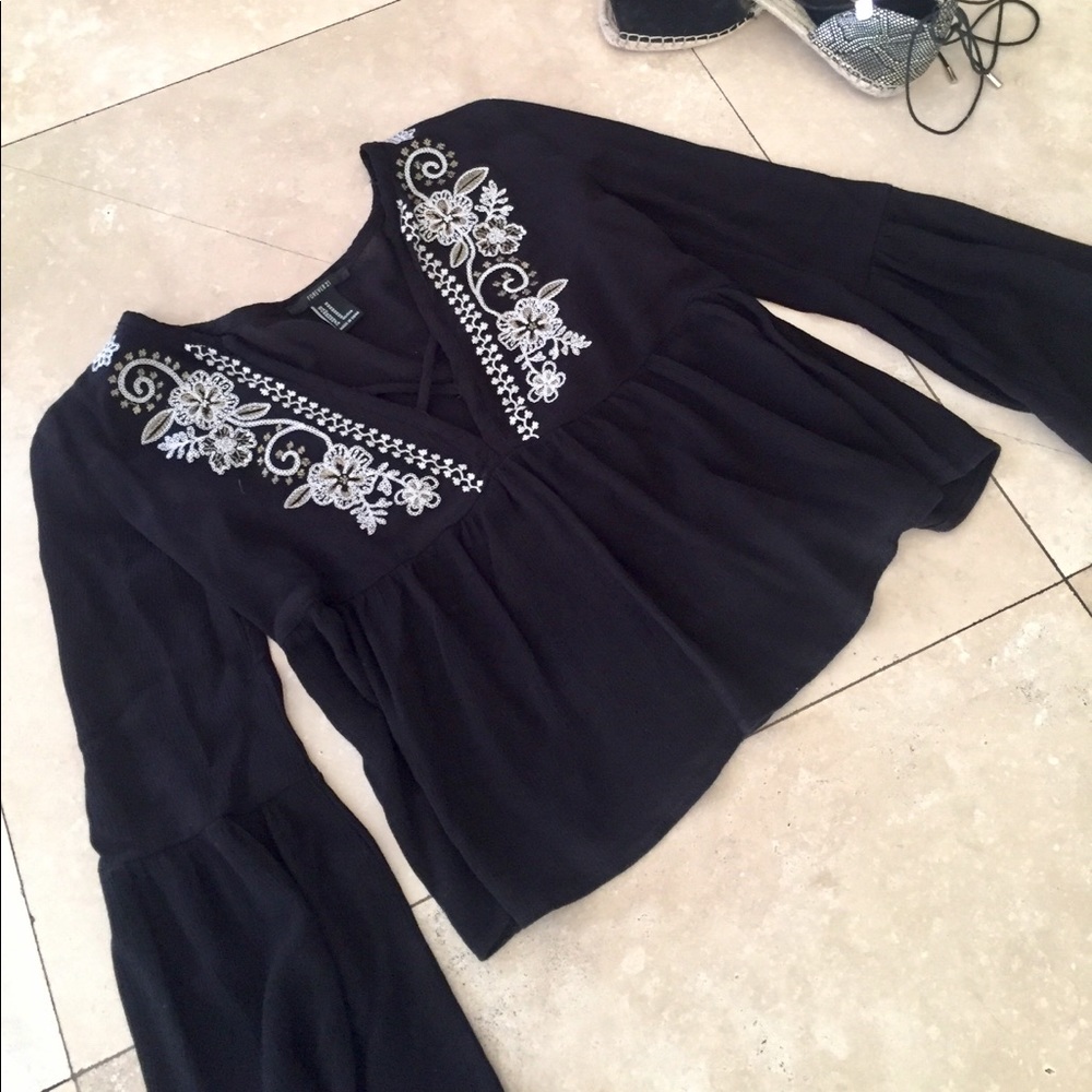Floral Fall Blouse