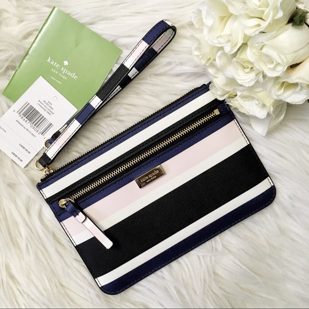 ♠️sold ♠️New KATE SPADE TINIE LAUREL WAY WRISTLET