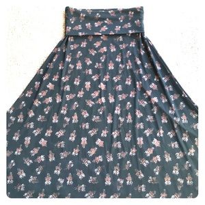 LuLaRoe RARE UNICORN Owl Print Maxi Fall Cute