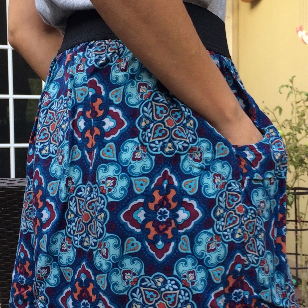 Patterned skirt