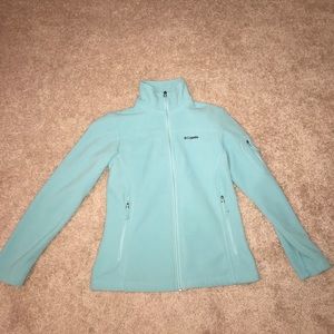 Blue Columbia Fleece Zip up