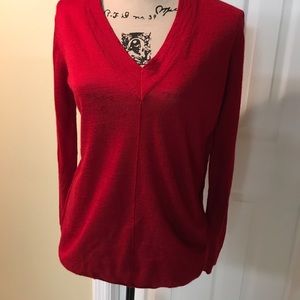 Ming red sweater