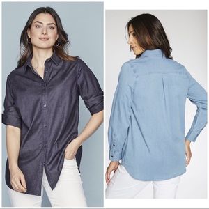 Long Sleeve Denim Shirt
