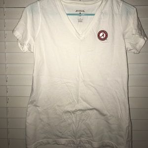 Short Sleeve V Neck Alabama Shirt
