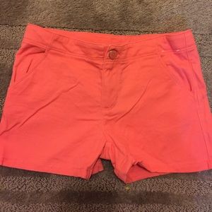 Pink shorts