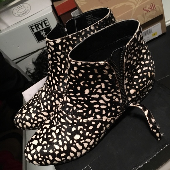 dalmation print boots
