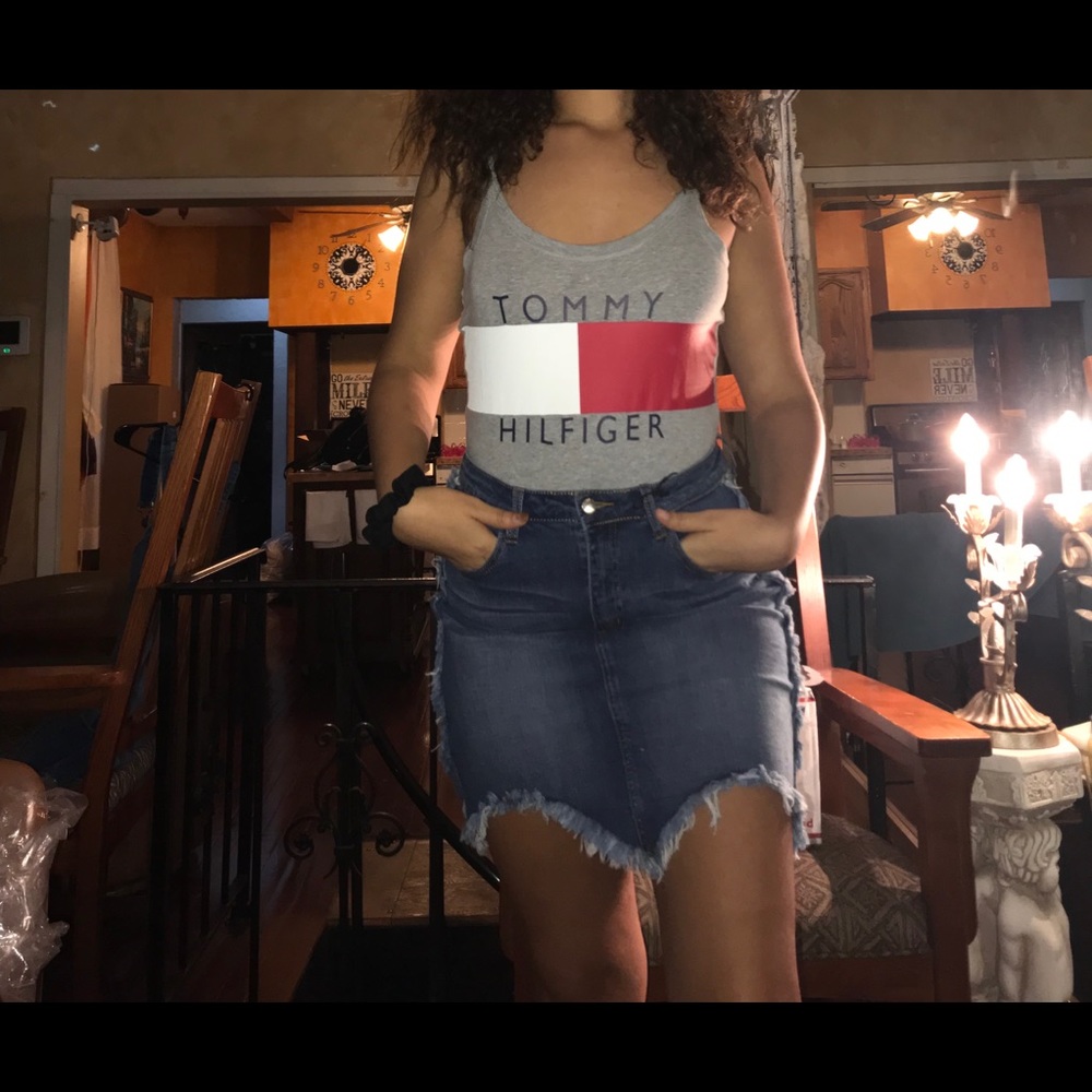 Jean skirt