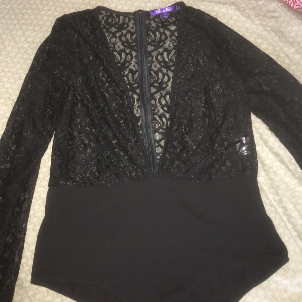 Black bodysuit