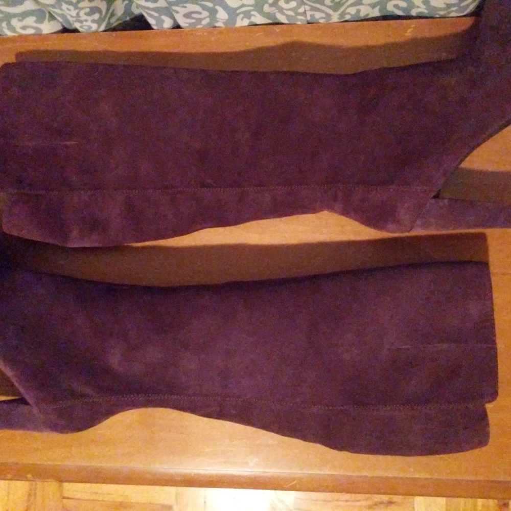 Nine West Purple suede boots
