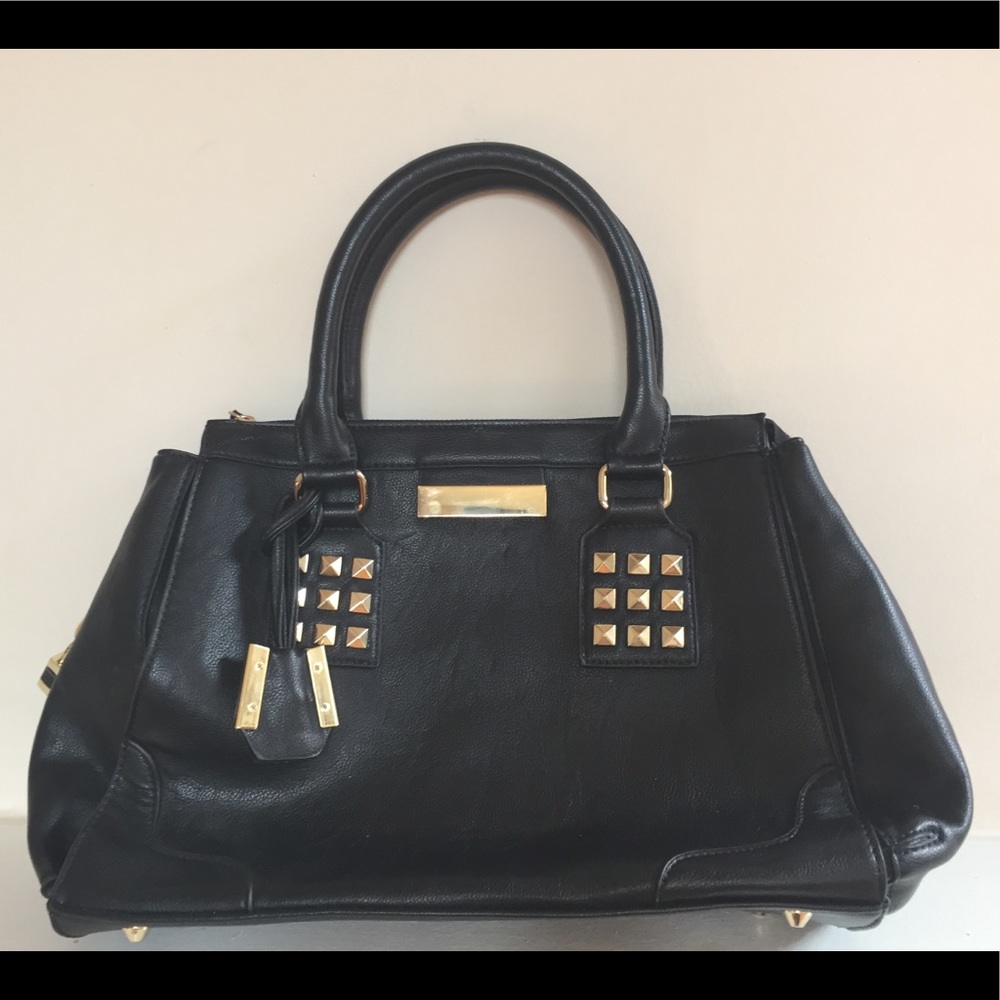 Forever21 Large Bowler Bag Pebbled