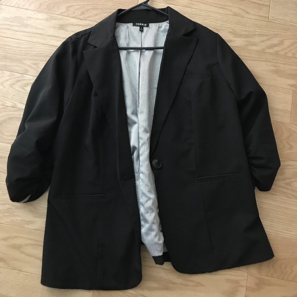Black Torrid Blazer