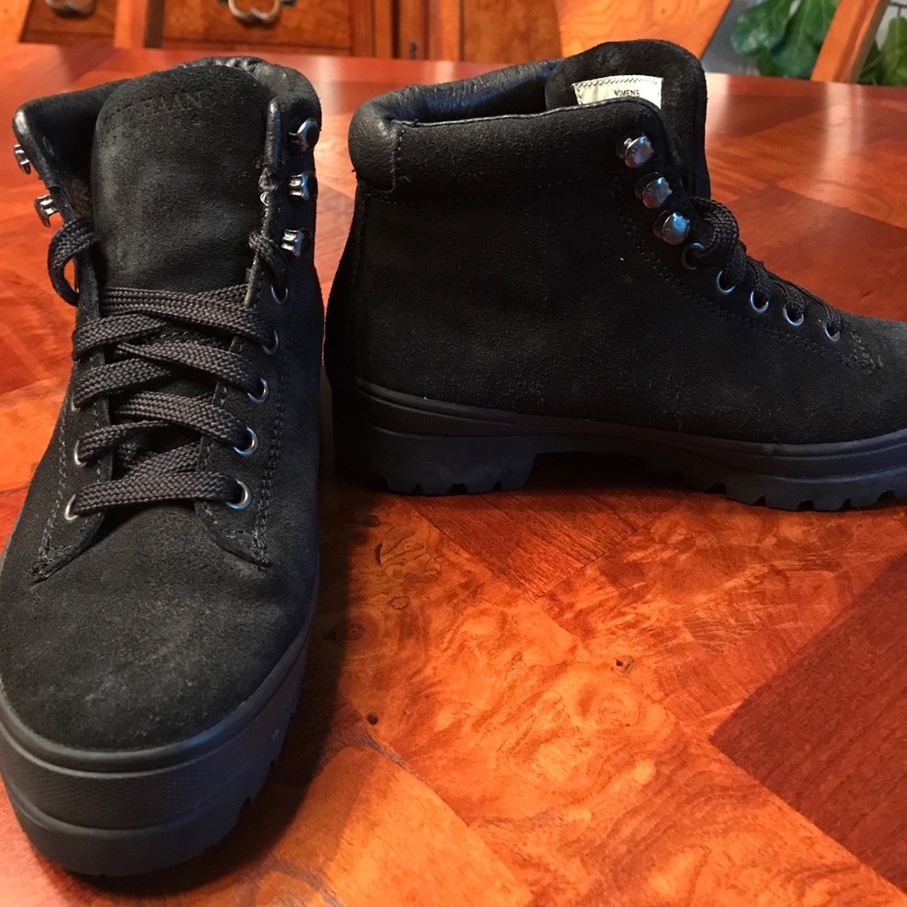 Cole Haan Black Hiking Boots